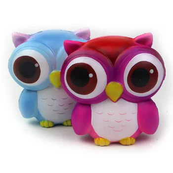 

New Lovely Cute Squishy Animals Birds Owl Antistress Venting Squeeze Toy Squishy Slow Rising Science Toys For Kids And Adults