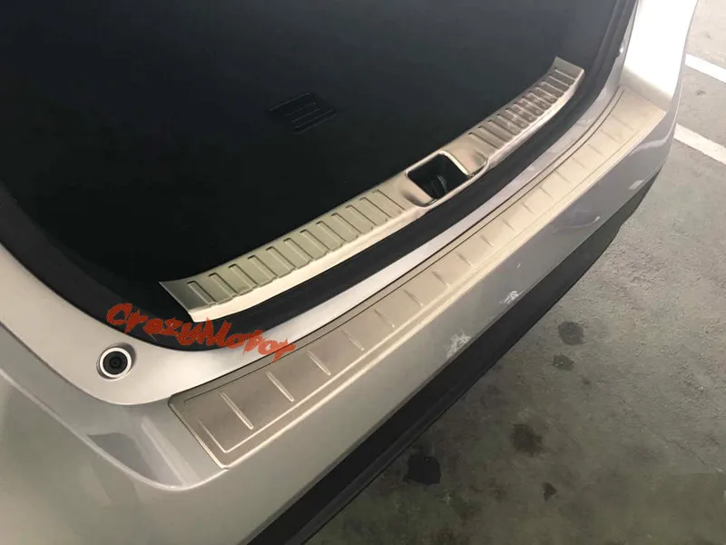 

Inner & Outer rear bumper guard plate 2pcs For Toyota Prius XW50 (Fourth generation) 2016 2017