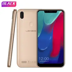 LEAGOO M11 6,18 "мобильный телефон Android 8,1 MT6739 4 ядра 2 ГБ памяти 16 ГБ rom 4G LTE мАч отпечатков пальцев 4000 смартфон