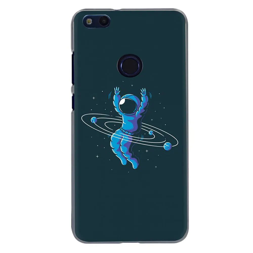H12 Твердый чехол для телефона с изображением космонавта Луны для huawei Honor 20 Play 6 7 8 A C Pro 7C 5.99in 7 9 10 X Lite - Цвет: H12