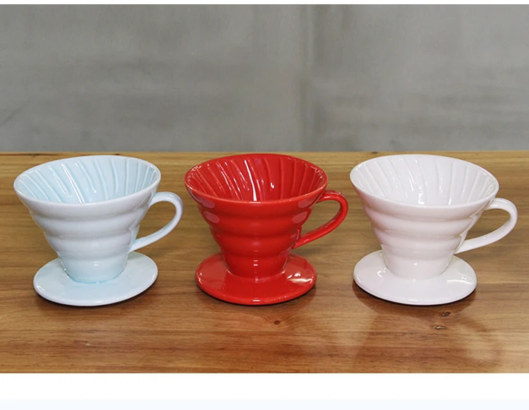 Ceramic Coffee Dripper Coffee Pot Filter Coffee Set Drip Filter for