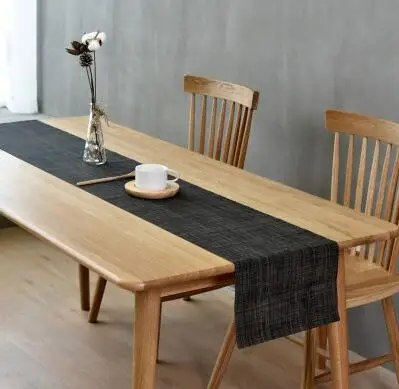 

Nordic plain color table runner tea table mat TV cabinet long tablecloth insulated coffee table mat