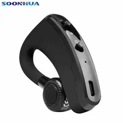 SOONHUA V9 Беспроводной Bluetooth 4,1 наушники спортивные наушники спаривание памяти Шум снижение громкой наушники с голосовой Управление