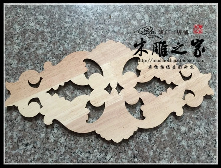 Dongyang-Aplique de madera para tallado de madera, apliques de rosas,  chimenea, a la moda - AliExpress