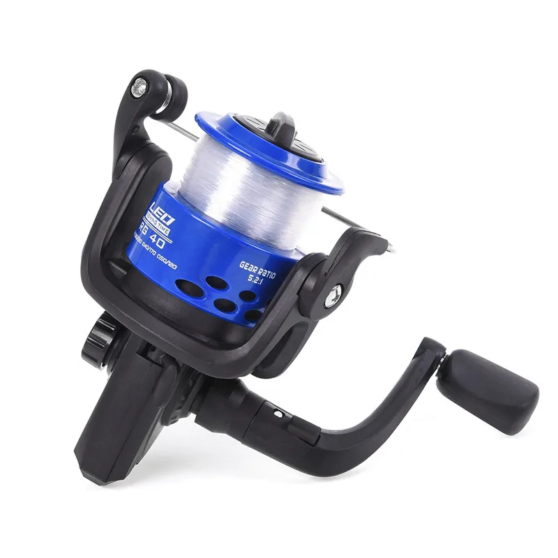2.1m Fishing Reel Rod Combo Telescopic Fishing Pole Spinning Reel Set Bait Hooks Fishing Bag Kit