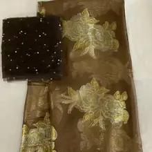 Швейцарская вуаль кружева в швейцарские французские кружевные ткани шелковая ткань с принтом бисером кружева парча вуаль suisse Дубай 7 ярдов/setAJ