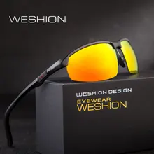 Винтажные Солнцезащитные очки для ночного вождения, Мужские поляризационные брендовые Дизайнерские мужские солнцезащитные очки, мужские очки для рыбалки, Gafas De Sol Hombre чехол