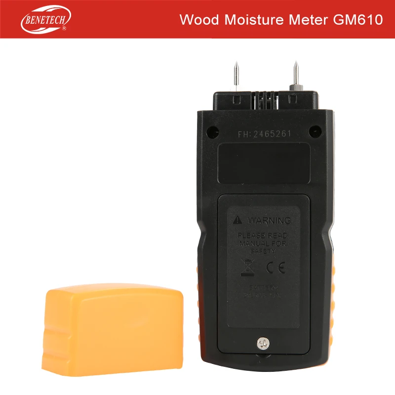 Цифровой измеритель влажности древесины тестер влажности древесины детектор влажности две проблемы GM610 BENETECH