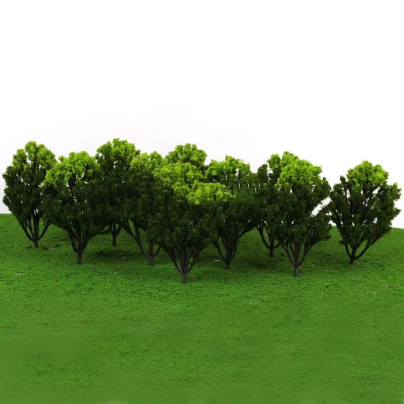 Green 10cm Diorama Model Trees Wargame Park Scenery Miniature For Train Railroad Useful Durable New Hot Latest |