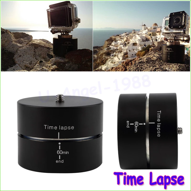 

1pcs 360 Degrees Panning Rotating Time Lapse Stabilizer Tripod Adapter for Gopro Wholesale