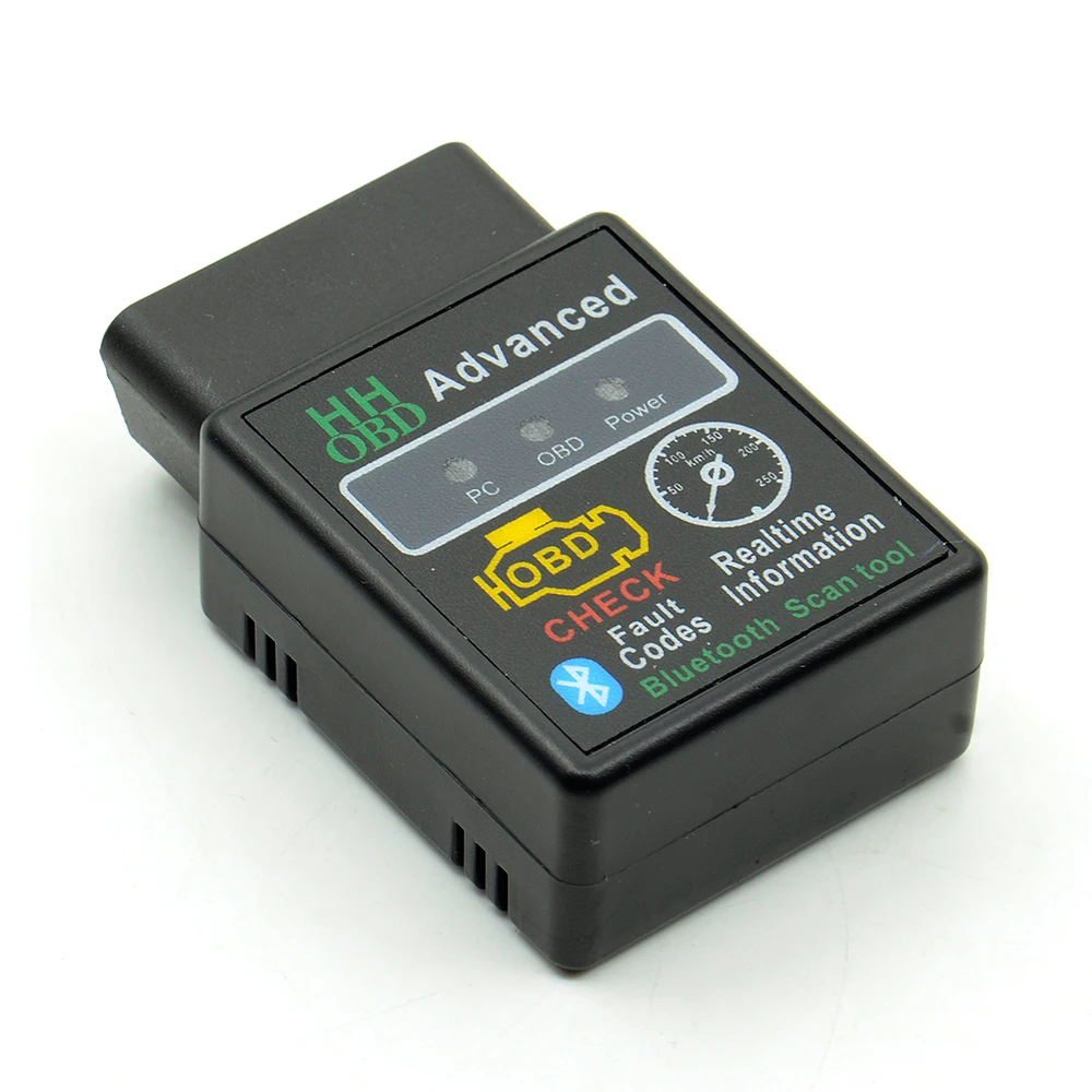 HH ELM327 V2.1 OBD2 Auto Bluetooth scanner per interfaccia diagnostica Bluetooth