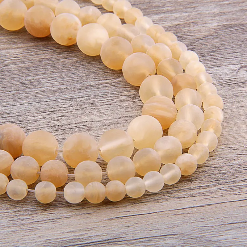 

Matte Smoky Watermelon Jades Bead 6 mm 8 mm 10 mm 12 mm Natural Gem Stone Green Round Loose Bead For Jewelry Making DIY Necklace