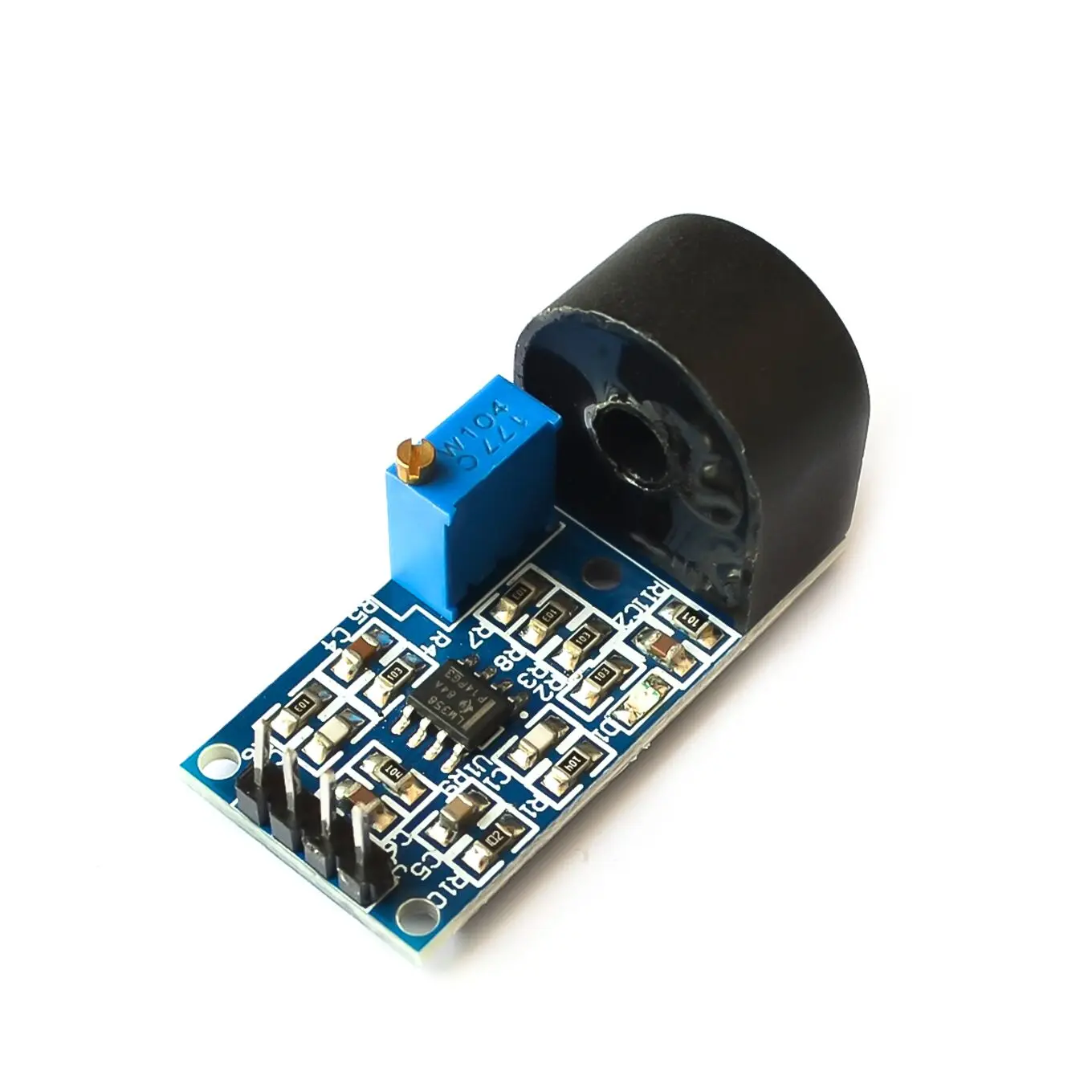 

5A Range Single Phase AC Active Output Onboard Precision Micro Current Transformer Module Current Sensor For Arduino