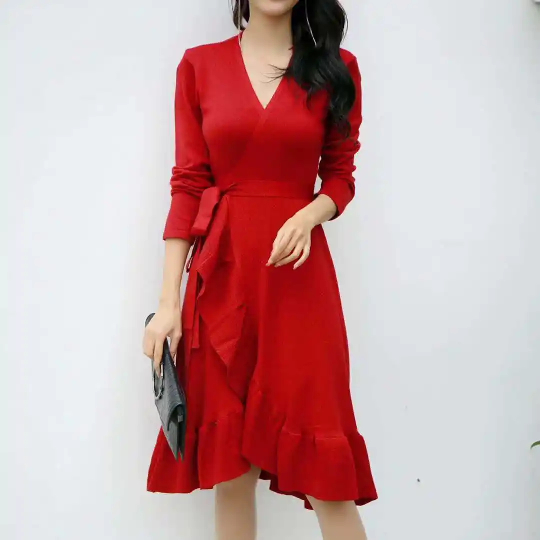 wrap dress workwear