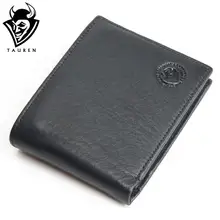 Hommes Portefeuille Promotion Excellente Véritable de Vache En Cuir Noir Pour Bureau Homme Hommes Cru Portefeuilles