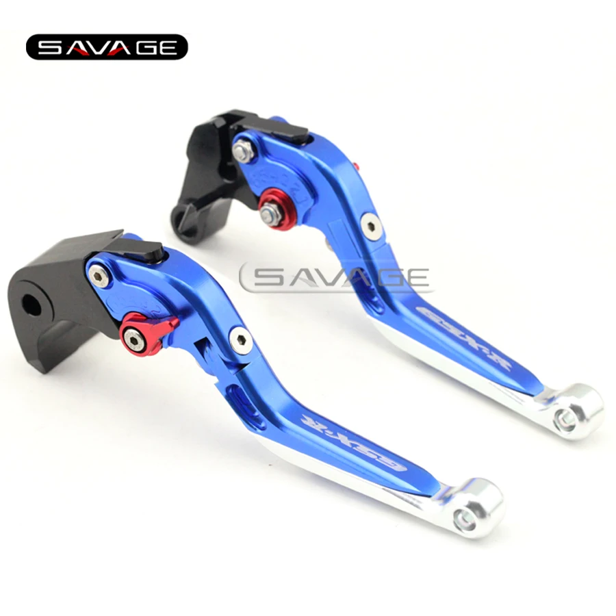 For SUZUKI GSXR 600/750 GSXR600 GSXR750 11-15 GSXR1000 09-16 Motorcycle Adjustable Folding Extendable Brake Clutch Lever Blue | Автомобили