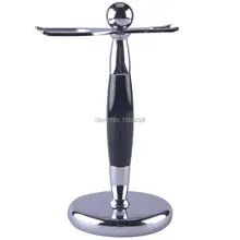 Черная подставка с ручкой из смолы, роскошная подставка для бритья, подставка для бритва, черная подставка из смолы