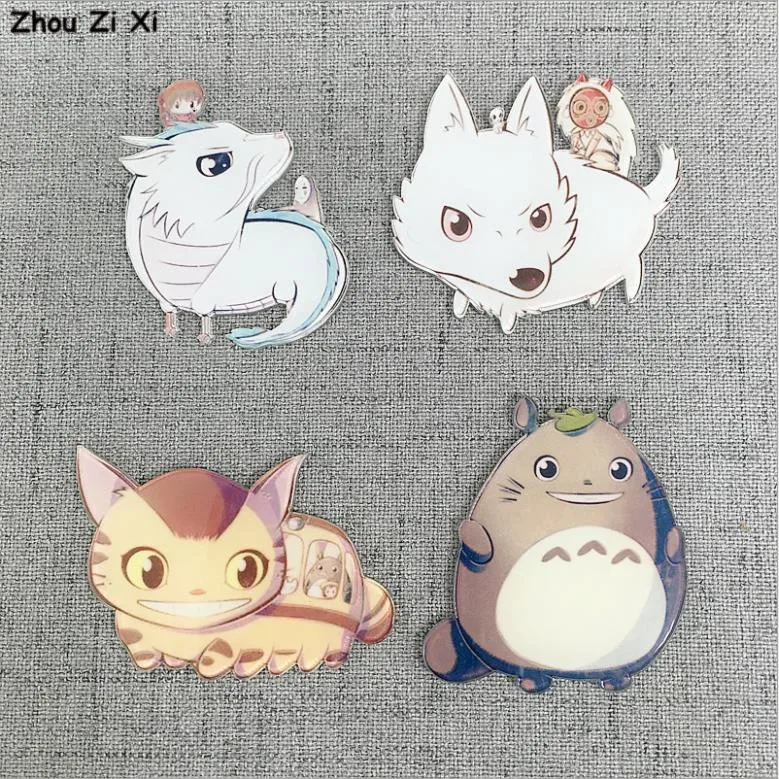 

Creative cartoon of hayao miyazaki totoro refrigerator magnet stickers toys