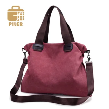 

2020 Canvas Women Bag Hobos Handbag Fashion Designer Female Cute Girl Tote Ladies Handbag Canvas Leisure Travel Bag Handbags