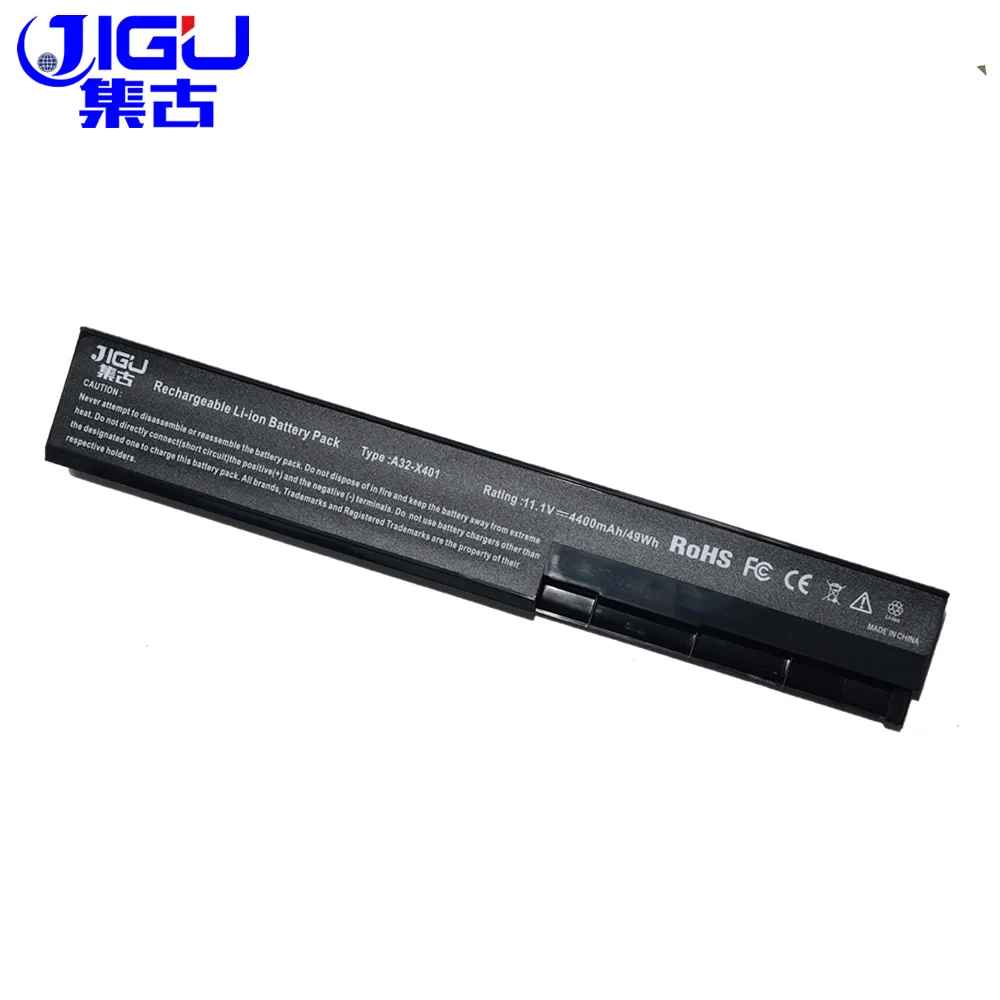 JIGU 6 ячеек Аккумулятор для ноутбука ASUS A31-X401 A32-X401 A41-X401 A42-X401 X401 X401A X401A1 X401U X501 X501A X501A1 X501U