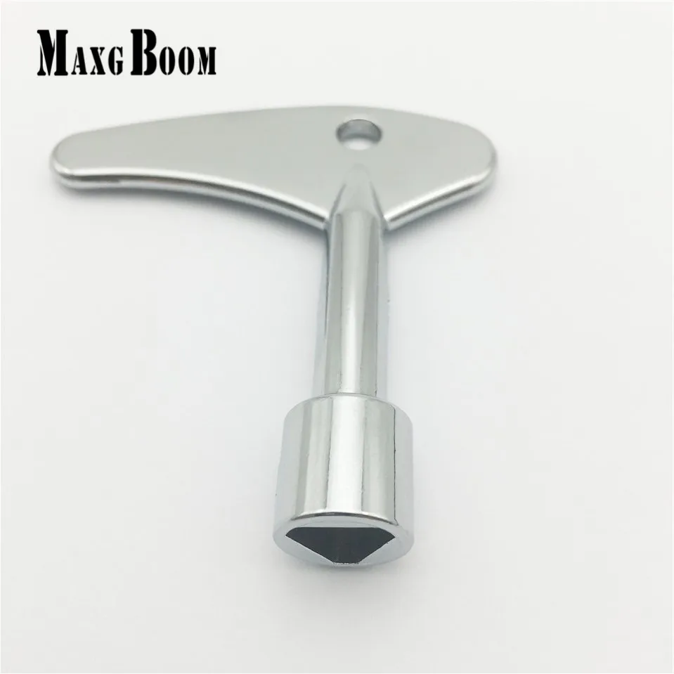 

MaxgBoom 1pcs Delta Switch Key Wrench With Accessories Universal Triangle Train Electrical Cupboard Box Elevator Cabinet Alloy