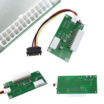 

Extender Cable for Bitcoin Mining Expanded Ded With Manual Switch PC Desktop ATX 24Pin Dual PSU Power Supply Sync Starter
