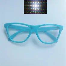 2 шт. Премиум конечной EDM фестивали дифракционные Glasses-3D Радуга фейерверк светильник Призма рейв очки для вечерние и танцевальные мероприятия