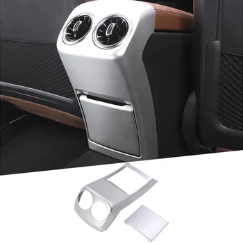 

ABS Chrome For Mercedes Benz A Class A180 A200 A260 2019 Car Air Conditioning Vent Outlet Cover Trim Armrest Box Rear HOT