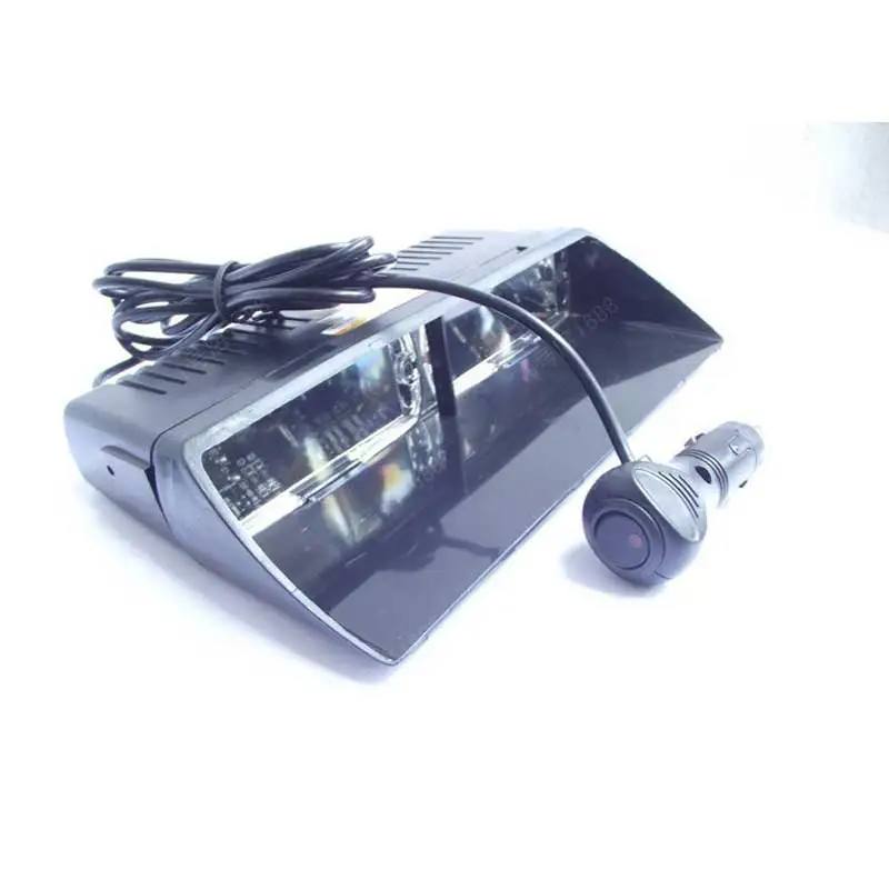 

Amber 96W S2 US Light 16pcs Led Car Led In Dash Police Light Warning Strobe Flash Emergency Firemen Poice Light