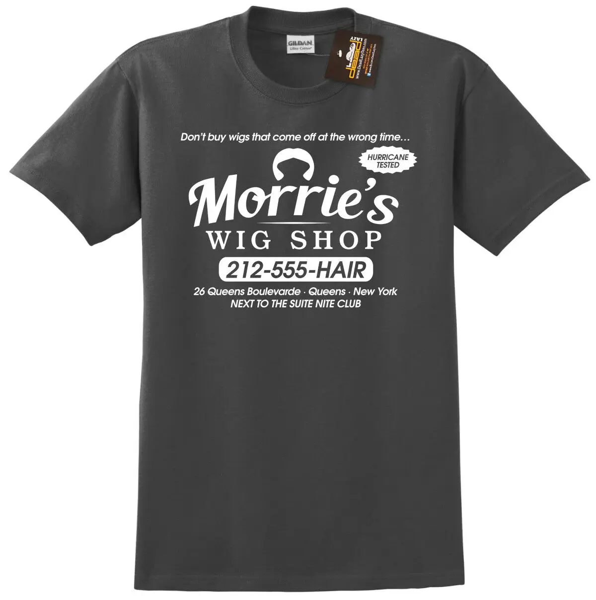 Morrie's Wig Shop Goodfellas Inspired t футболка в стиле ретро Гангстер новая модная брендовая