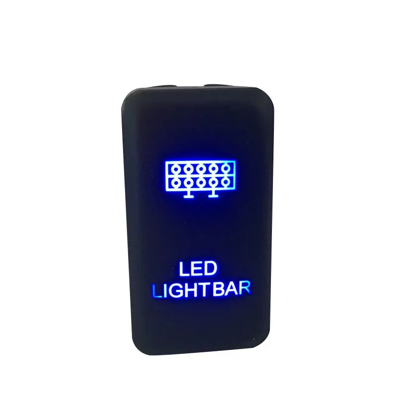 

DC12-24V Push Switch with Connector Wire Kit Laser led light bar Hilux