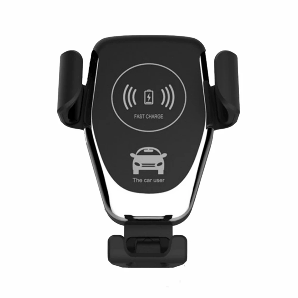 

10W Qi Wireless Car Charger Stand Fast Charging for iPhone X Samsung S10 S9 S8 Multi-function Car Holder Charger