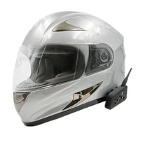 6 Riders New Bluetooth Intercom Motorcycle Helmet Accessories Speaker 1200m Interphone Headset Support BT Wireless Mp3 Music GPS