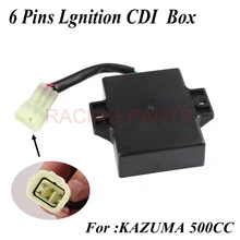 6 pins BRAND NEW CDI 500CC 500 XY500 ATV UTV IGNITION ECU REV BOX For Xinyang KAZUMA 500cc ATV Engine DQ-156 pull start starter for kazuma xinyang 500cc atv parts