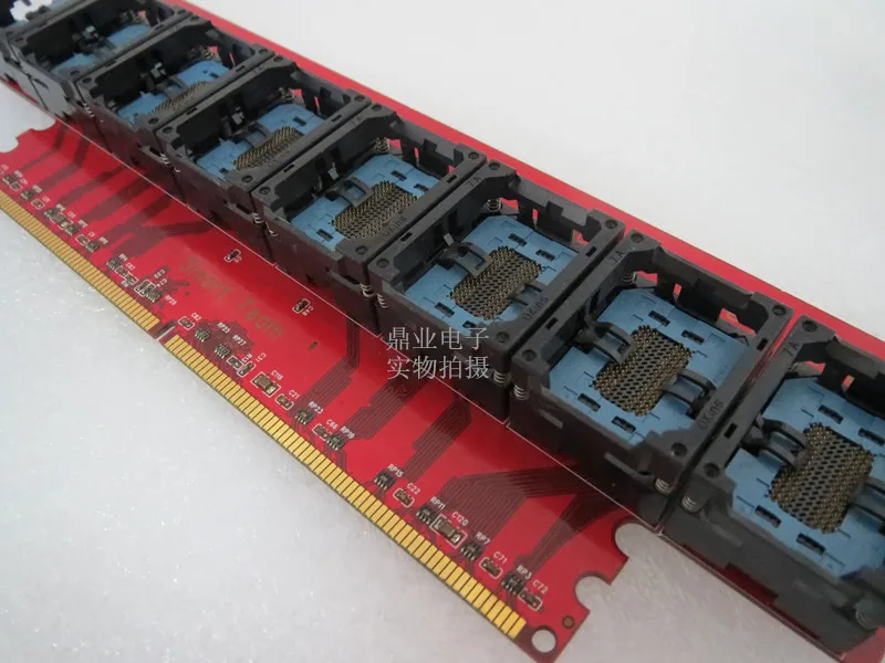 Opentop DDR карта памяти-тестер импортный FBGA66 BGA66 IC АДАПТЕР горения сиденья