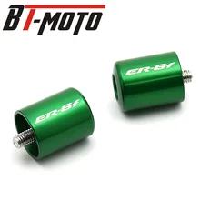 Аксессуары для мотоциклов CNC руль акустическая система концы крышки слайдер для KAWASAKI NINJA 650 ER6F ER-6F 2006