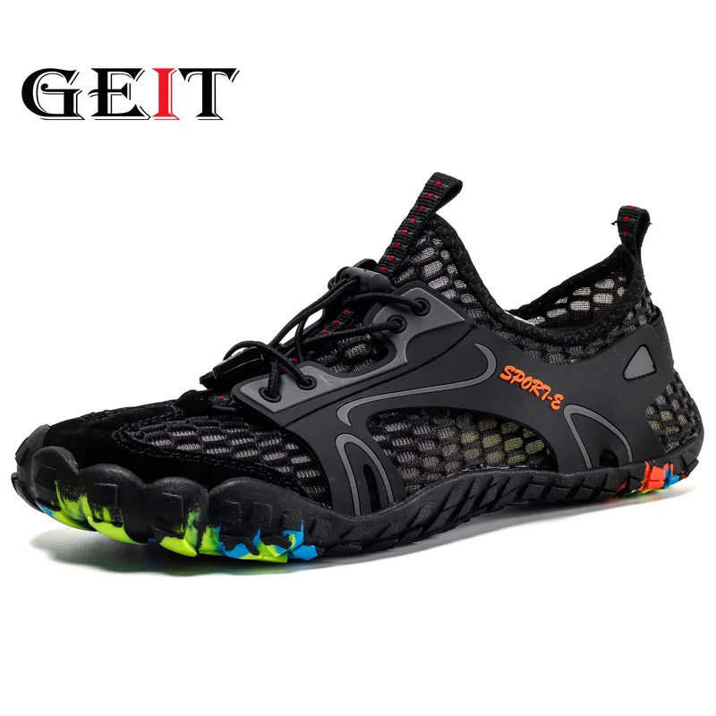 

Hiking Shoes Men Waterproof shoes Climbing Mountain Shoes Air Mesh Breathable Sport Sneakers Beach&Outdoor Sandals Aqua Shoes