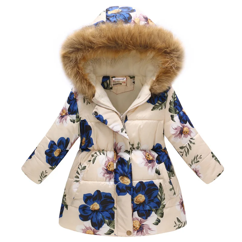 2019 зимняя куртка для девочек мультфильм пальто с Минни с хлопковой подкладкой Одежда для девочек детские куртки для девочек костюм для