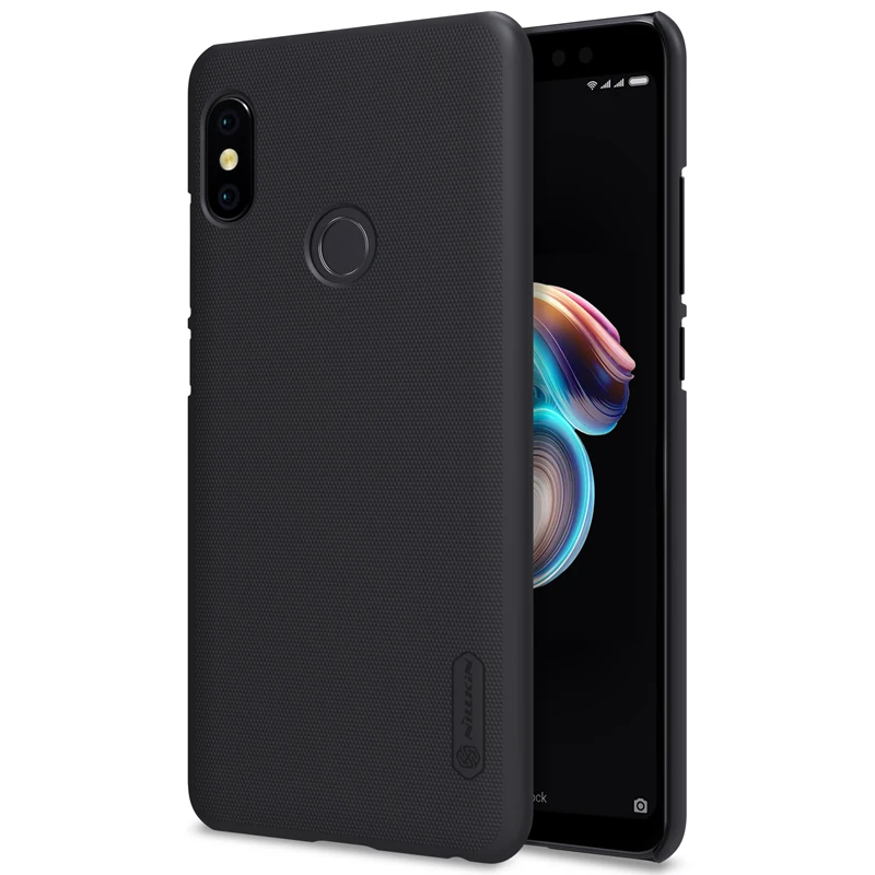 Чехол Nillkin для xiaomi redmi note 5 5,9" матовый чехол Nillkin для xiaomi redmi note 5 pro глобальная версия - Цвет: Black