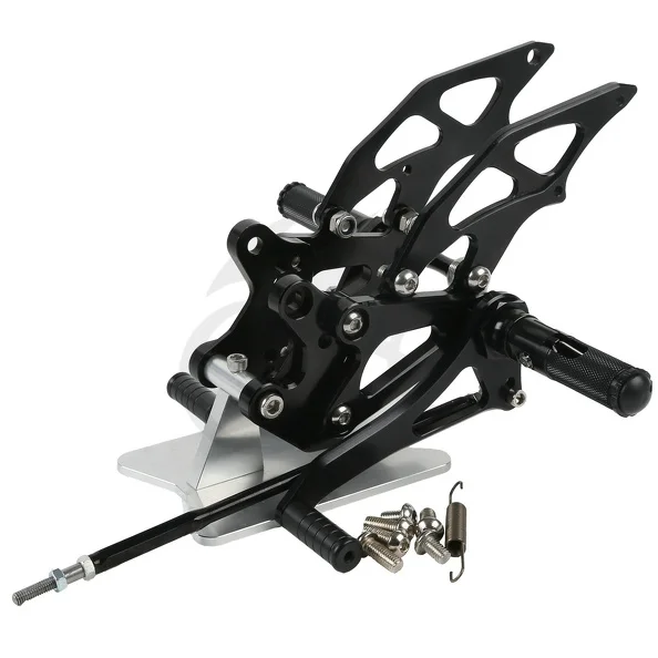 Motorcycle New Front Foot Pegs Set For Kawasaki Ninja 250 EX250 2008-2012 THREE COLOR Motorcycle New Front Foot Pegs Set For Kawasaki Ninja 250 EX250 2008-2012 THREE COLOR