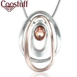 Gold Long Necklace with Crystal Pendant Wholesale Fashion Necklaces women Vintage Jewelry collares mujer choker kolye bijoux Gold Long Necklace with Crystal Pendant Wholesale Fashion Necklaces women Vintage Jewelry collares mujer choker kolye bijoux