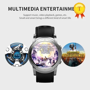 

2019 3G Bluetooth+WIFI Smart Watch Android Watch Phone GPS BT GPS SIM watch for male female with 460mAh Large capacity