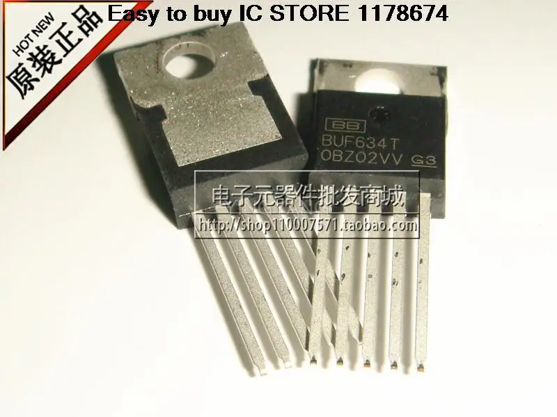 50PCS BUF634T buffer BUF634 TO 250 BUF634TG3 genuine|buffered ram ...