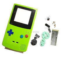 Новые цвета зеленого яблока игровой корпус чехол для Gameboy цвет красочные кнопки оболочки w/ограниченный экран объектив мальчик консоли отвертки