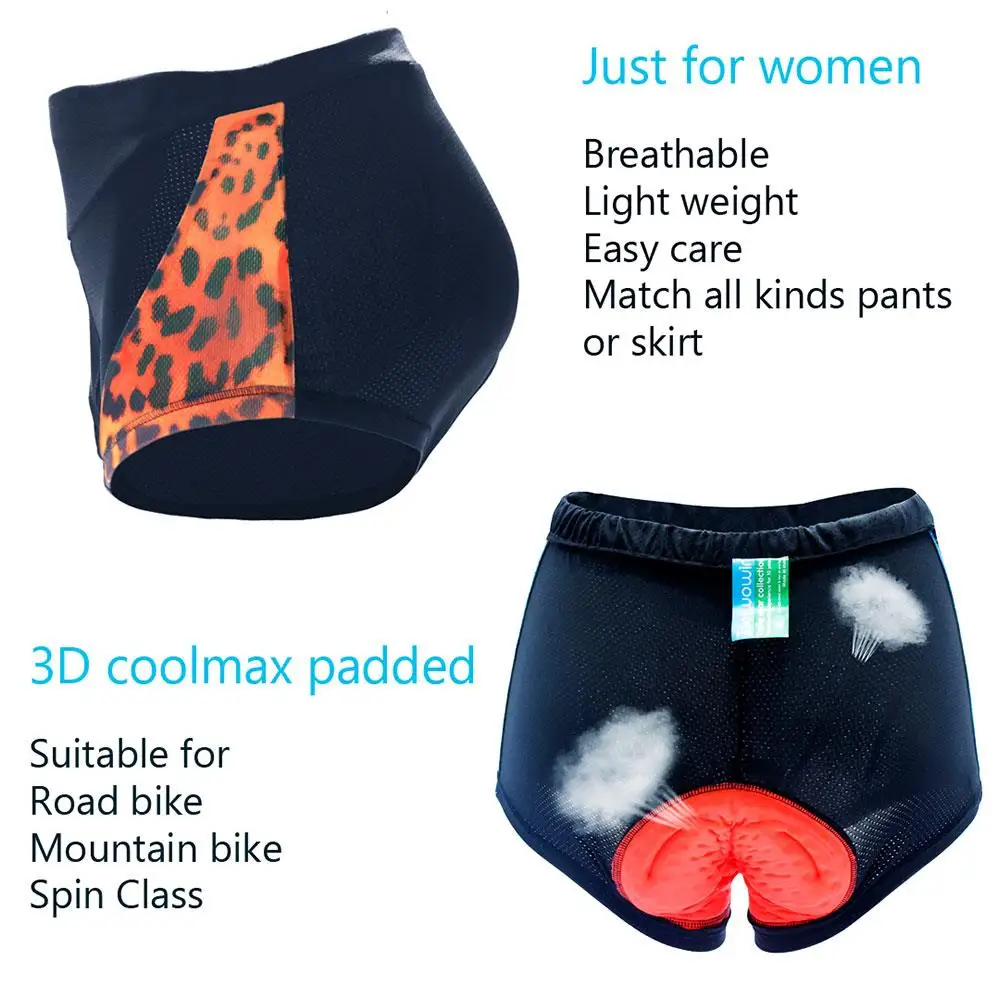 

Women'S Bike Shorts 3D Wear-Resistant Outdoors Sports Ride Cycling Competition Clothing Women Sports Underwear