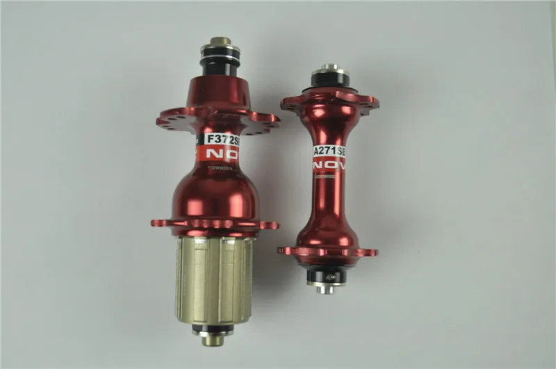 

DEACASEN Brand Carbon Straight Pull Road Bike Hubs Black Novatec 271 include front and rear with 20/24 Holes EMS Shipping