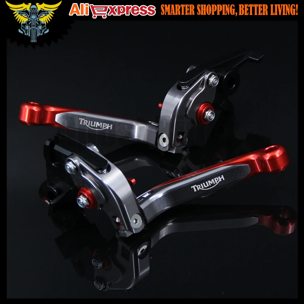 Рычаги тормозные для мотоцикла Triumph SPEED TRIPLE 2004 2005 2006 2007 8 цветов|brake clutch levers|motorcycle