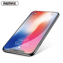 Remax 3D изогнутый ультра-тонкий анти-синий светильник защита на весь экран закаленное стекло крышка для iPhone X 10 Защитите ваши глаза