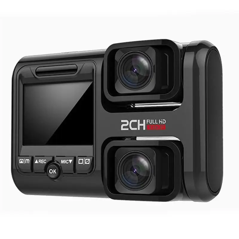 

Car Data Driving Recorder HD Night Vision 170-degree Dual-Camera Wireless +GPS 24-hour Parking Tracker