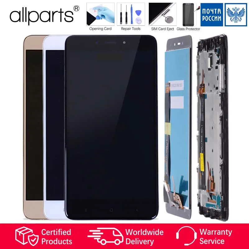 

5.5 inch Original Display For XIAOMI Redmi Note 4 LCD Touch Screen Digitizer with Frame LCD For Xiaomi Redmi Note 4 Display